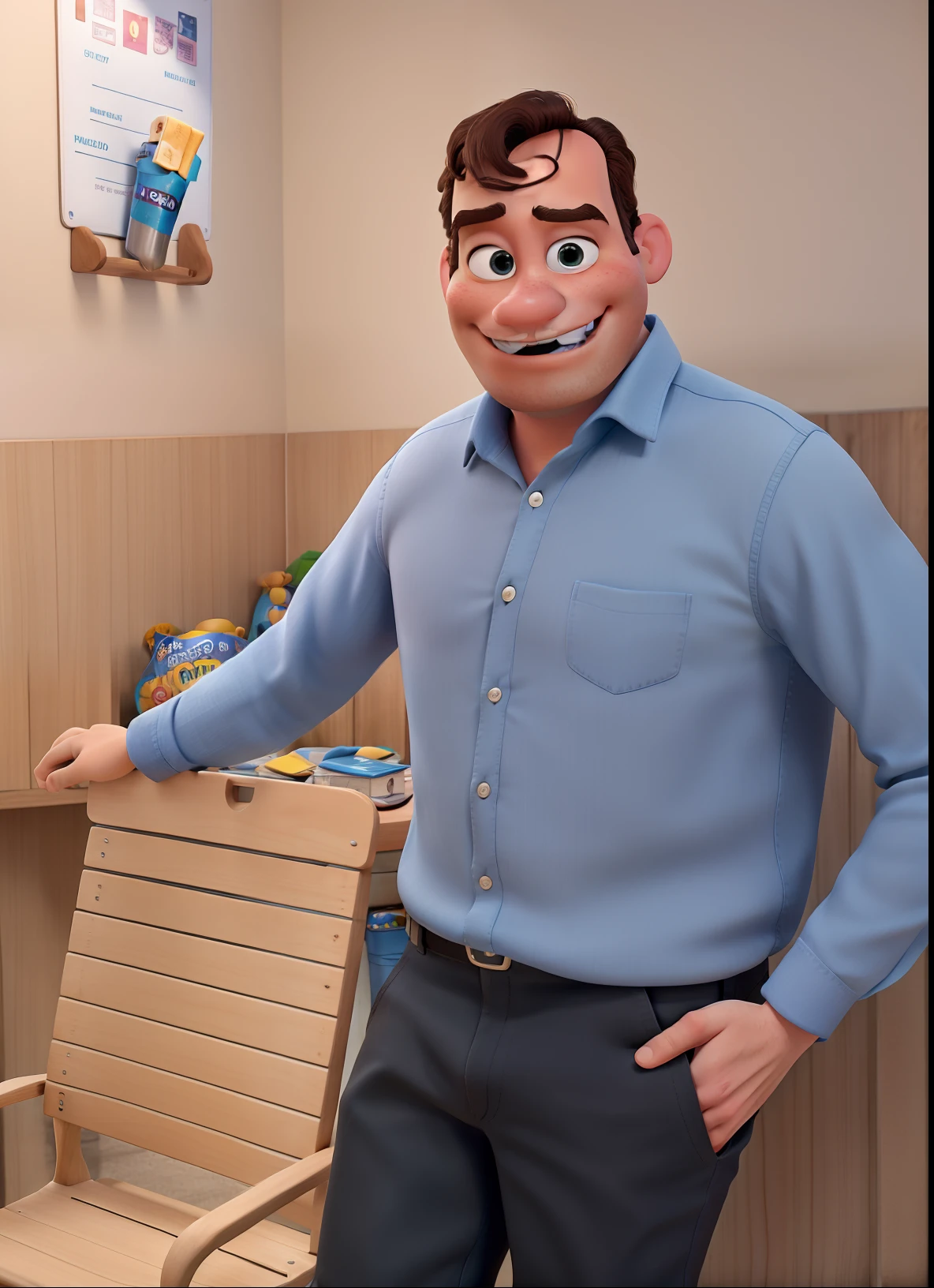 modelo Disney Pixar Cartoon