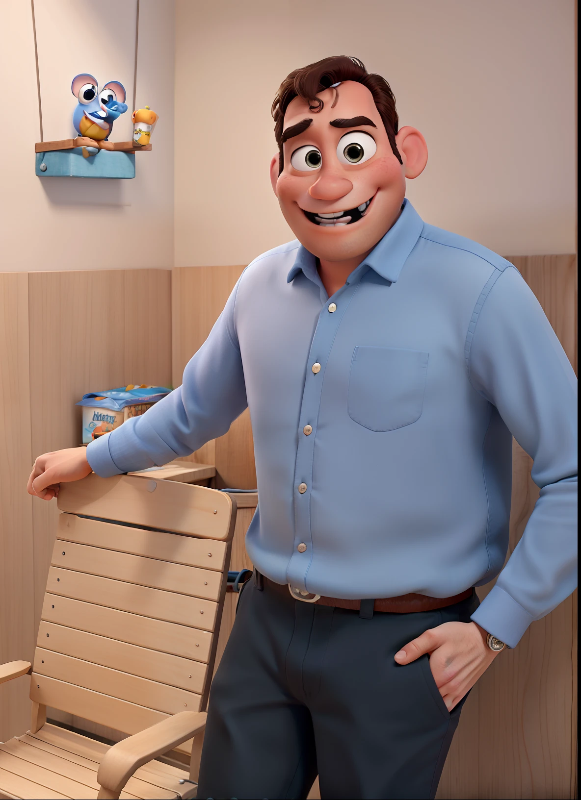 modelo Disney Pixar Cartoon