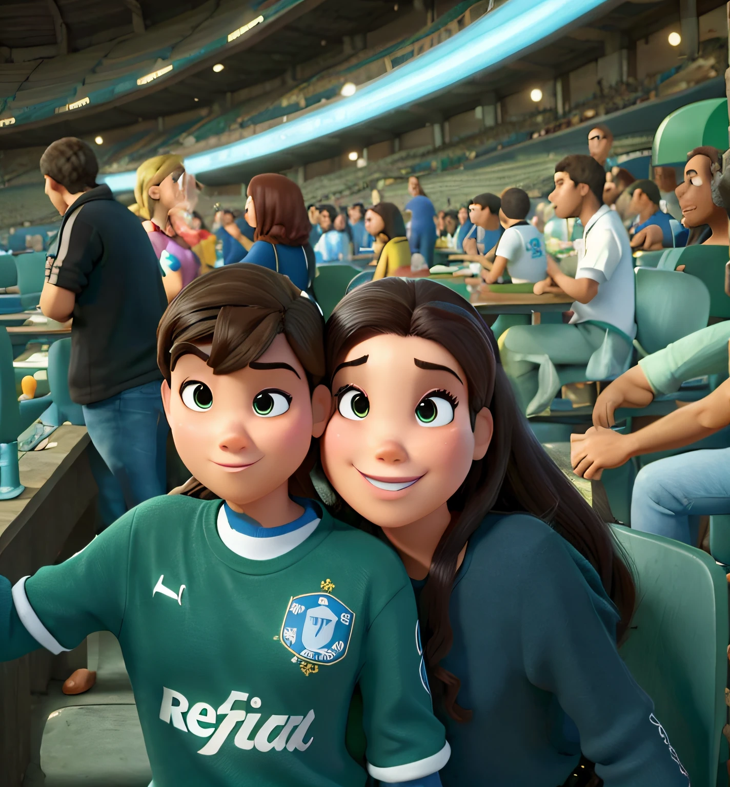 recriar essa imagen, estilo Pixar, alta qualidade, melhor qualidade