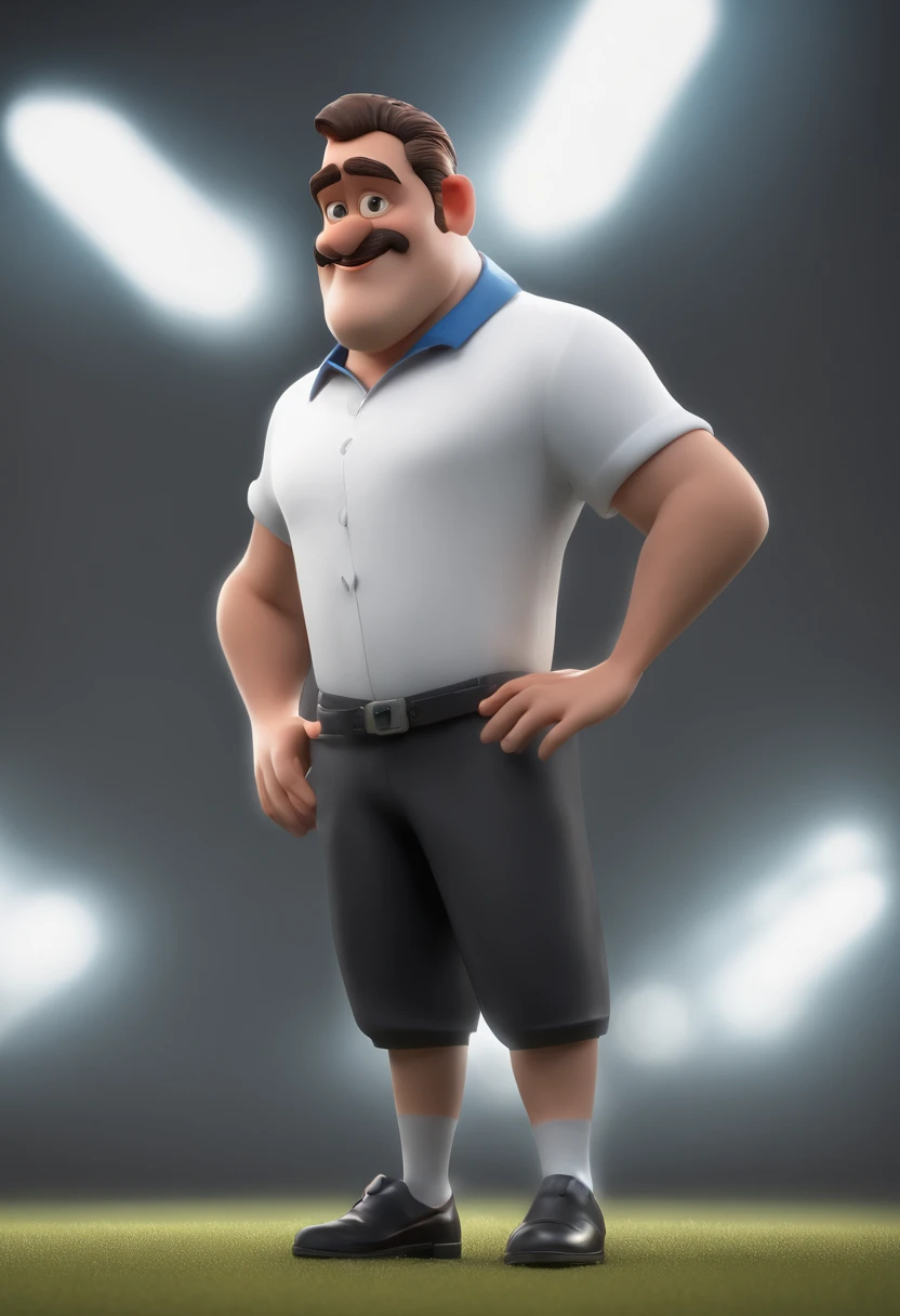imagem arafed de um homem em um terno e gravata com um fundo azul, Retrato de perto do Sr. Bean, Retrato NFT, Retrato do Sr. Bean, olhar severo, arte digital. @mariomaniacdude, arte digital!!, Christophe Szpajdel, platao, Tinha, retrato de alta qualidade, retrato de ultra realista, Jonas Roscinasl, um personagem animado, Caractere estilizado, animation style rendering, 3D estilizado, Arnold Maya render, 3 d render stylized, toon render keyshot, Personagem 3D, Personagem 3D, 3d rendering stylized, 3 d character render, personagem de desenho animado, Personagem de close up, Pose de personagem, (Estilo Pixar) (master part:1.2) (Bokeh) (best quality) (pele detalhada) (textura detalhada) (8k) (argila) (Cinematic lighting) (foco nítido)