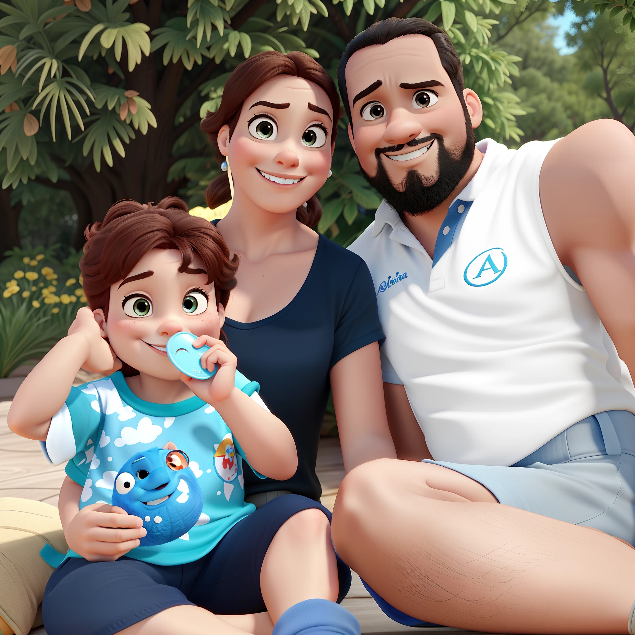 Disney Pixar Style Family, alta qualidade e melhor qualidade