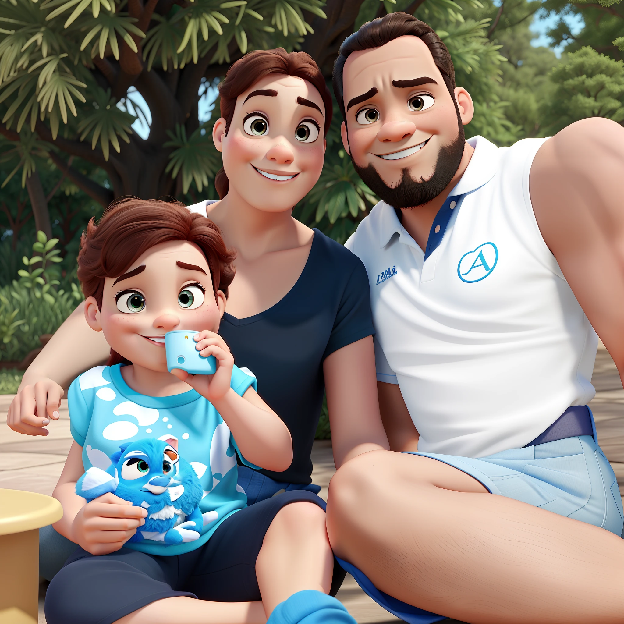 Disney Pixar Style Family, alta qualidade e melhor qualidade