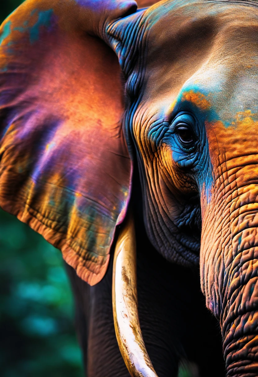 an elephant