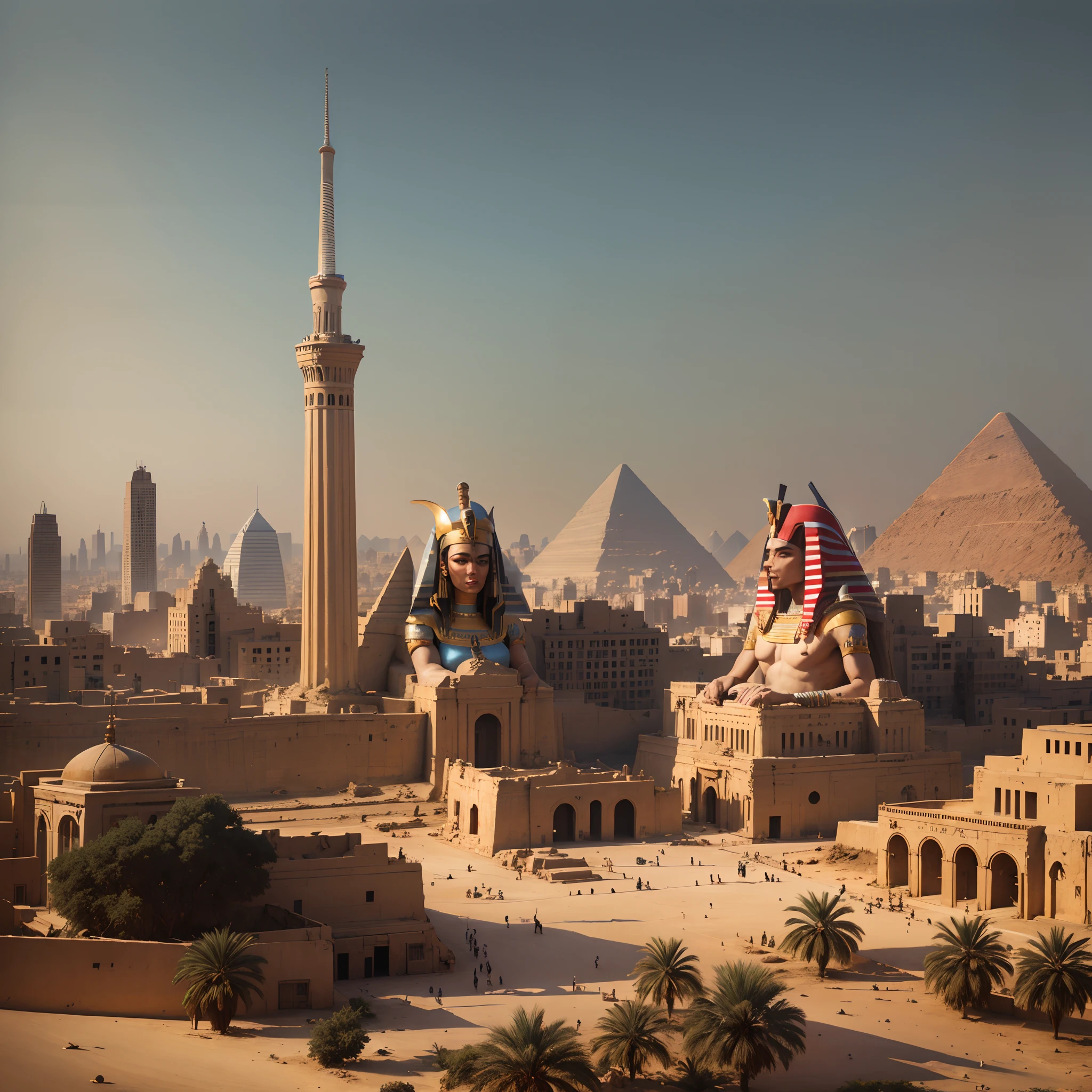 the moodern look of cairo If the Pharoah age never fallen --auto --s2