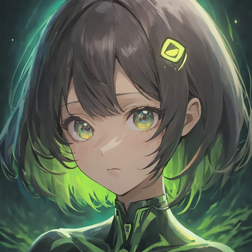 Alien invasion，eery，head portrait，Close-up，of a real，Carefully drawn facial features，Realistic skin texture，Dark style，depth of fields，Highlight，Real light，Ray traching，oc rendered，Hyper-realistic，best qualtiy，8K，Works of masters，super-fine，Detailed pubic hair，Correct ???????，sharp focus on eyes，Bokeh，Carefully drawn facial features