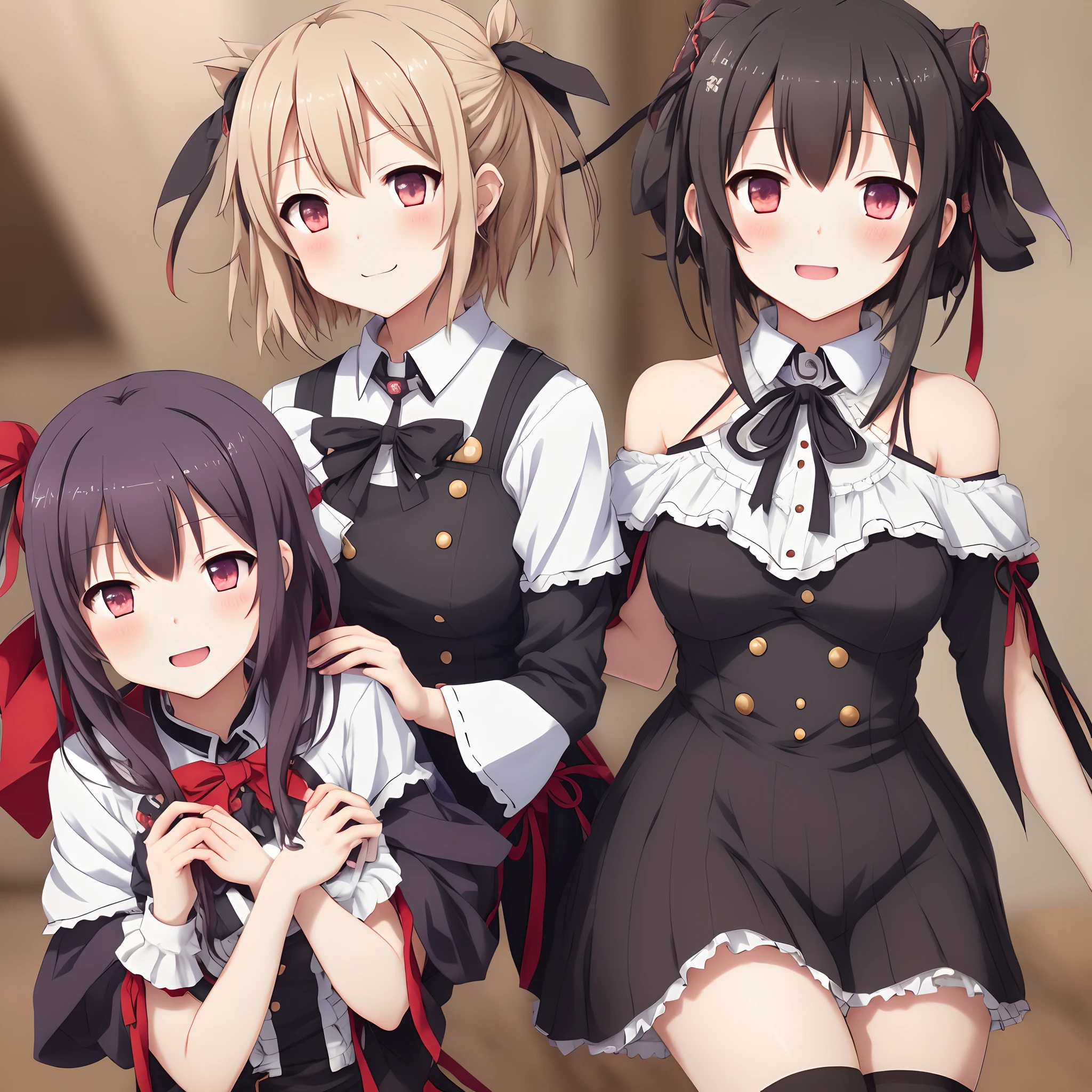 "(A true masterpiece with the best quality). In this NSFW image, a schoolgirl with a flat chest and small tits is adorned in a uniform, looking both shy yet eager to show off. Her cleavage and panties are teasingly visible through her translucent outfit."