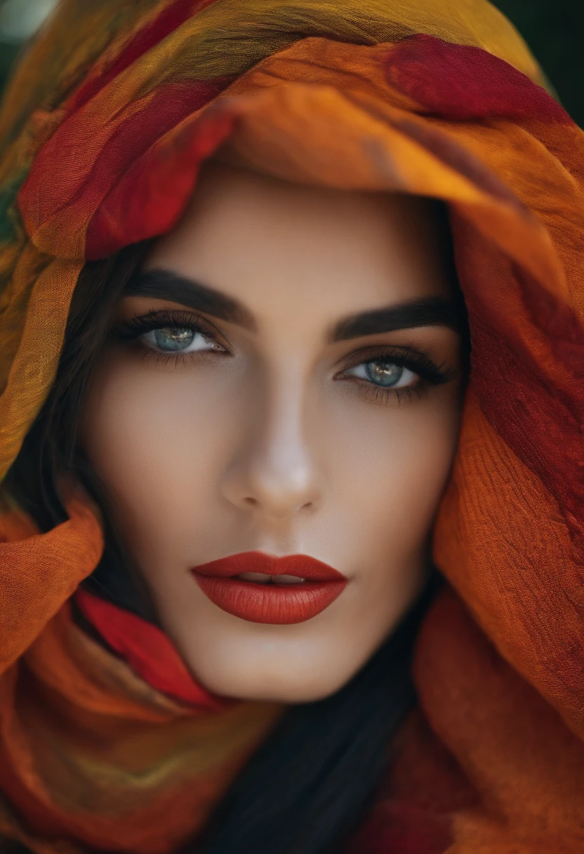Uma mulher, magra e morena de cabelos lisos