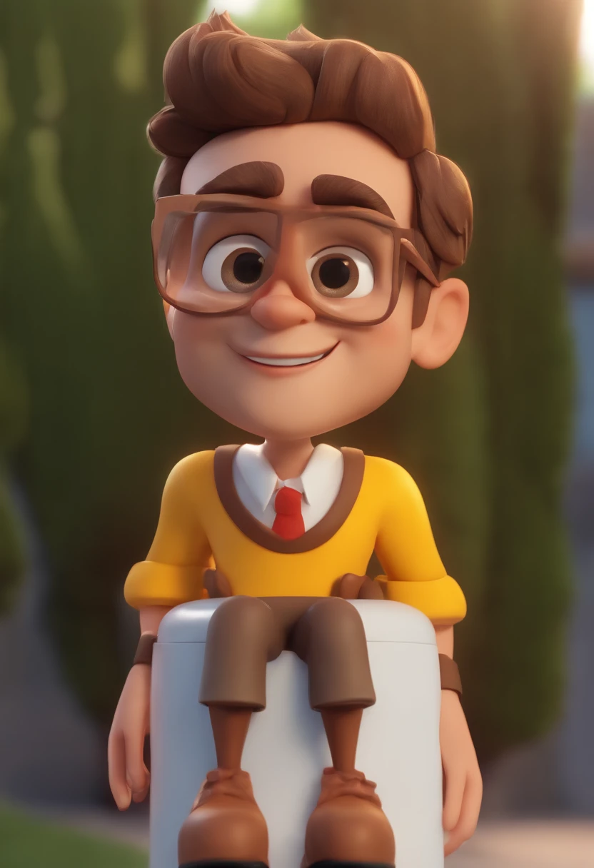 personagem dos desenhos animados de um homem com nariz grande e uma camisa do Brasil, animation character, Caractere estilizado, animation style rendering, 3D estilizado, Arnold Maya render, 3 d render stylized, toon render keyshot, Personagem 3D, Personagem 3D, 3d rendering stylized, 3 d character render, personagem de desenho animado, Personagem de close up, Pose de personagem,  (Estilo Pixar) (master part:1.2) (Bokeh) (best quality) (pele detalhada) (textura detalhada) (8k) (argila) (Cinematic lighting) (foco nítido