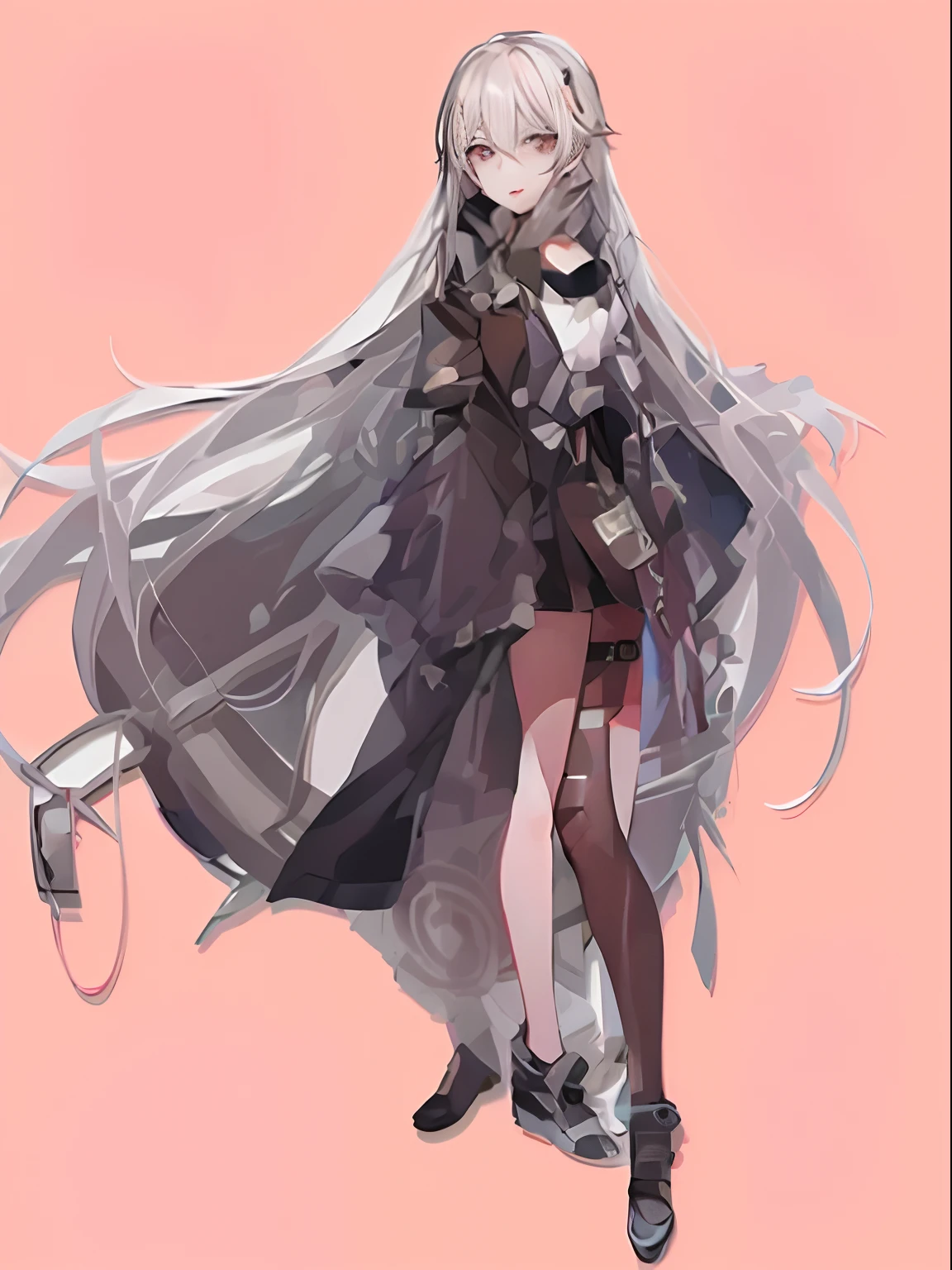 high qulity，Unique style，Single girl，Full body like