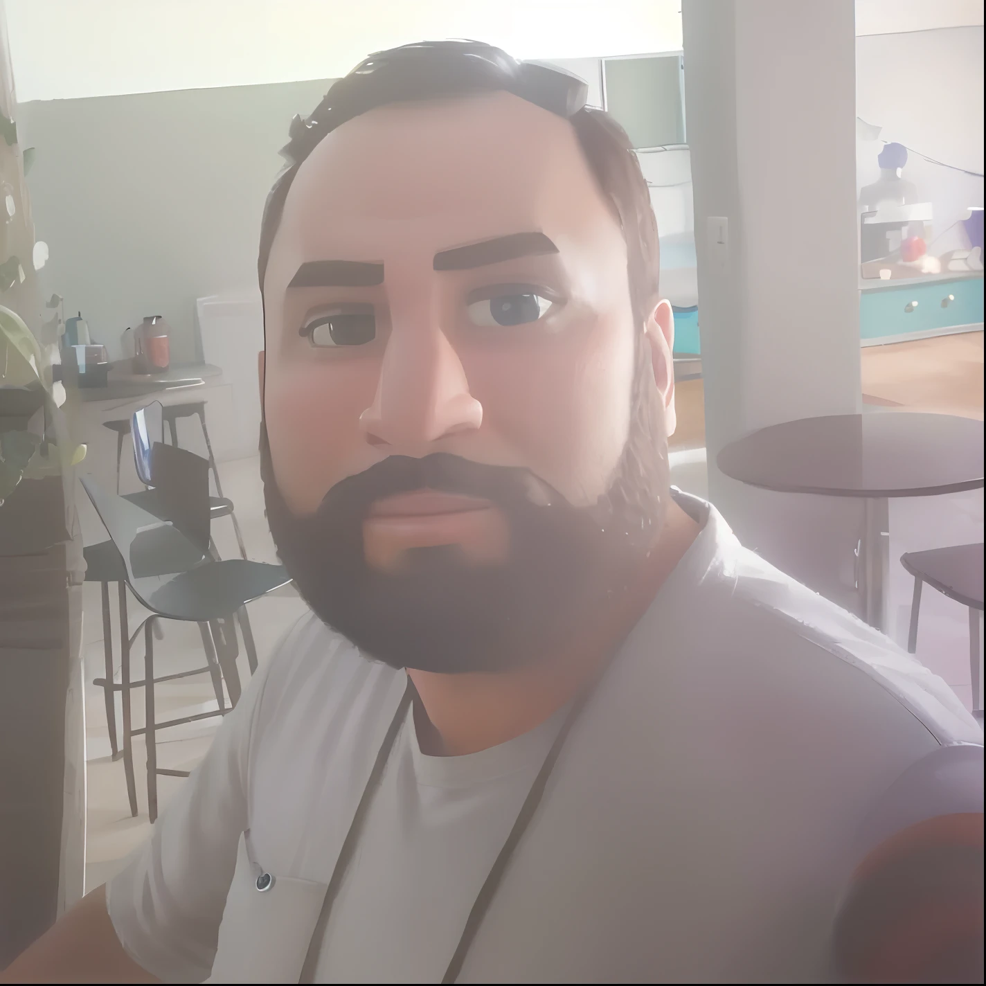 Um homem no estilo Disney Pixar alta qualidade e melhor qualidade