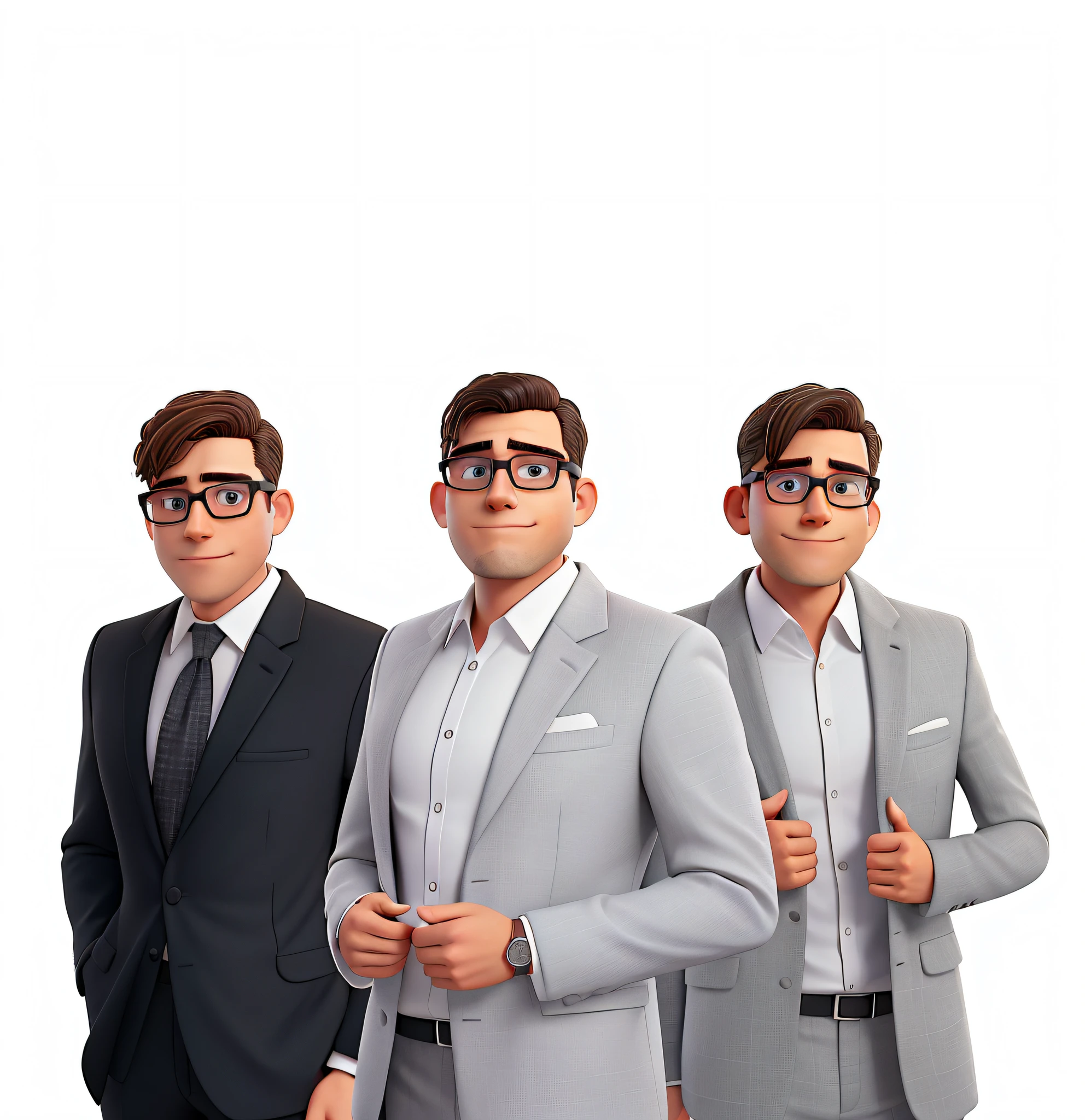 (a handsome, brown-haired bearded adult man, wearing a suit and tie, a professional lawyer in the office), realistic, high-res, ultra-detailed, studio lighting, professional, vivid colors, portraits, professional-looking office, full bookshelves, elegant wooden desk, leather chair, legal documents, computer with multiple screens, sophisticated lighting fixtures, confident expression, well-groomed appearance, polished shoes, cityscape outside the window