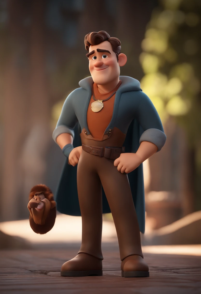 Personagem dos desenhos animados de um homem, cabelo crespo preto e uma camisa preta, animation character, Caractere estilizado, animation style rendering, 3D estilizado, Arnold Maya render, 3 d render stylized, toon render keyshot, Personagem 3D, Personagem 3D, 3d rendering stylized, 3 d character render, personagem de desenho animado, Personagem de close up, Pose de personagem, (Estilo Pixar) (master part:1.2) (Bokeh) (best quality) (pele detalhada) (textura detalhada) (8k) (argila) (Cinematic lighting) (foco nítido