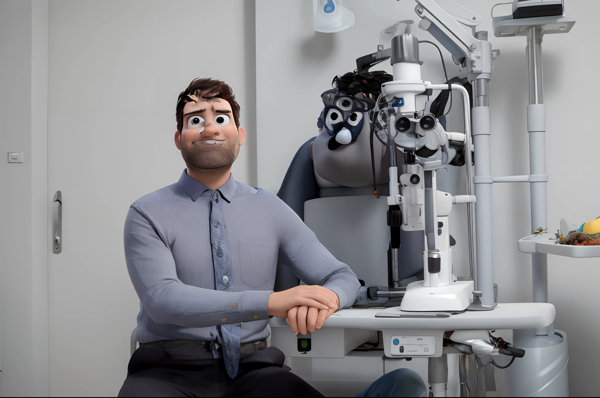 homem estilo pixar alta qualidade