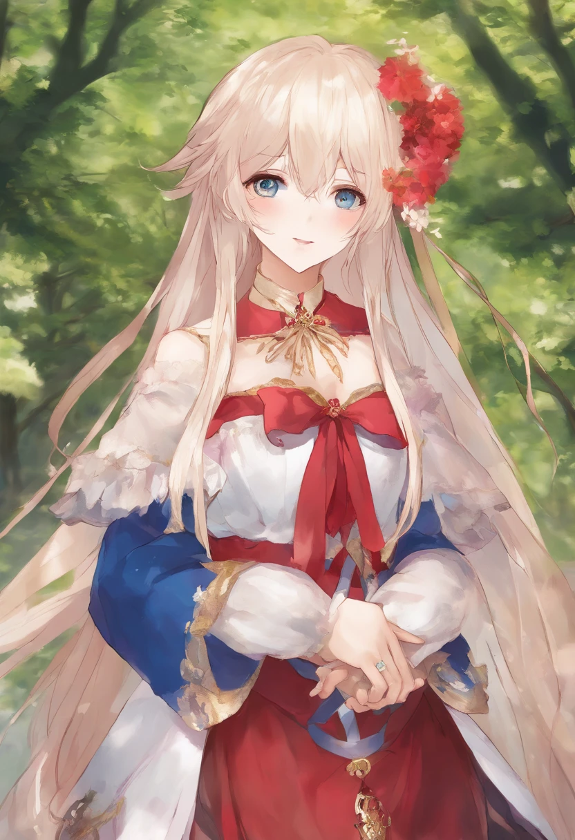 femele、red hairs、The long-haired、blue eyess、fullnude、ahe face、I'm ecstatic、ssex、爆乳、a bed