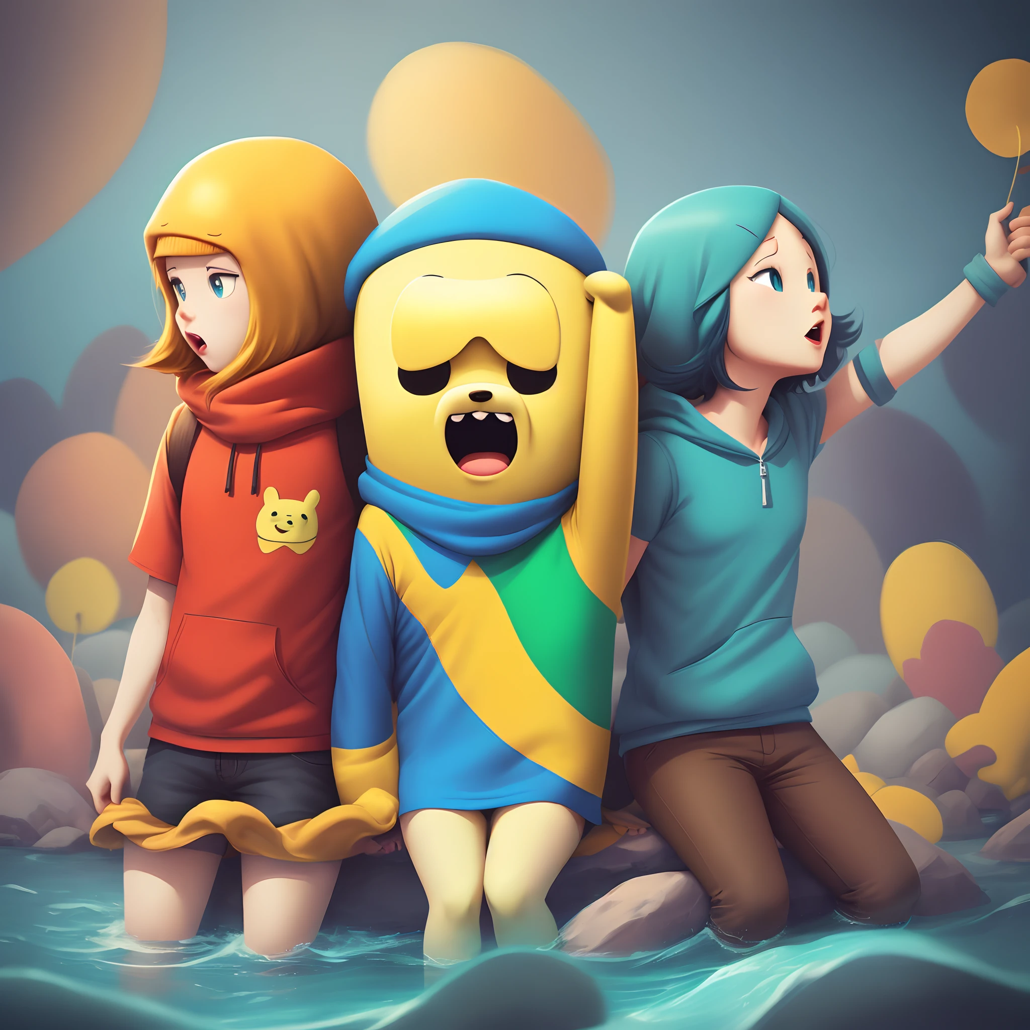 Adventure time style