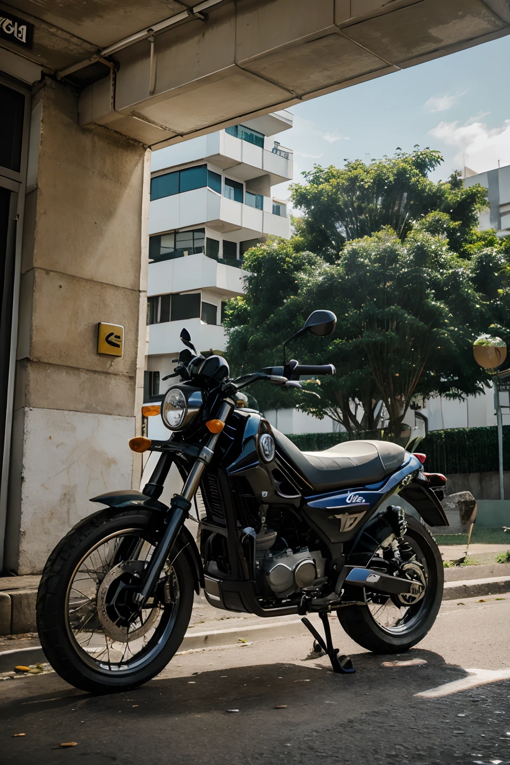 automobile volkswagen gol motorcycle honda up to 450 cc urban scenery Sao Paulo - SP