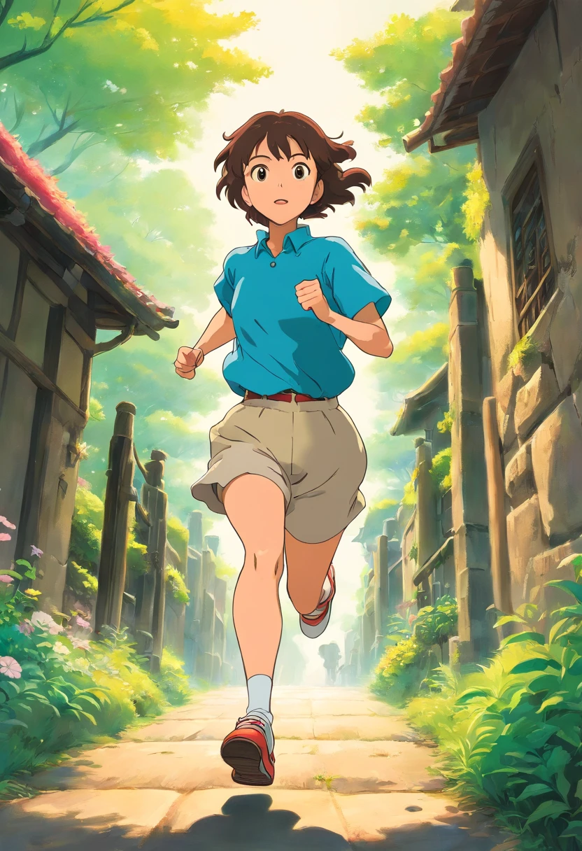 Woman Running