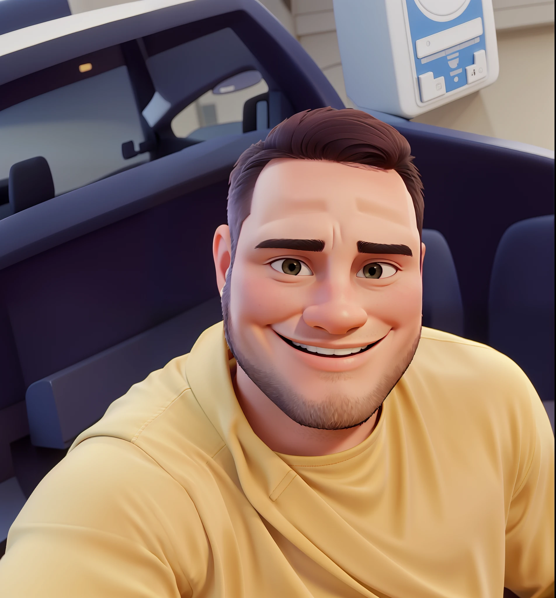Man smiling