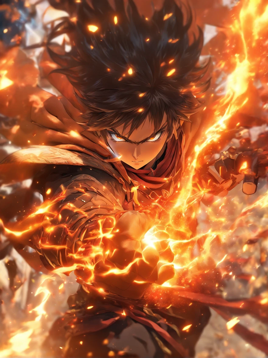 (((a man))),(best quality,8k:1.2),ultra-detailed,(realistic,photo-realistic:1.37),CG, detailed anime character artwork, epic anime art with sword and fire, awe-inspiring art,extremely detailed,highly detailed, fantasy art,intricate details, dynamic poses, boy with long white hair,a character who wields a sword and fire in their hand, half summoner half Megumin, epic anime-style artwork, fire mage, breathtaking anime artwork style, sacred fire spells, Zen art, intricate anime character art, inspired by Genshin Impact's Venti, intense showdown between the character and a powerful adversary, vibrant colors, mesmerizing lighting effects, dynamic poses, explosive action scenes, mystical aura, intense magical spells, masterful portrayal of fire and its mesmerizing effects. beautiful and handsome boy,sparkling eyes filled with stars,pure and innocent,evil look,young and beautiful,undead slayer,splattering,in the light and shadow,glowing,beautiful boy with cyberpunk attire,by the lake,mecha boy with mechanical body)