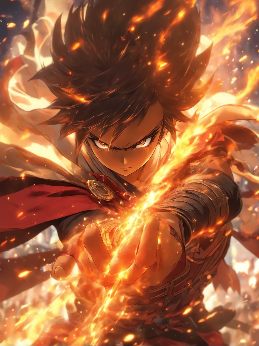(((a man))),(best quality,8k:1.2),ultra-detailed,(realistic,photo-realistic:1.37),CG, detailed anime character artwork, epic anime art with sword and fire, awe-inspiring art,extremely detailed,highly detailed, fantasy art,intricate details, dynamic poses, boy with long white hair,a character who wields a sword and fire in their hand, half summoner half Megumin, epic anime-style artwork, fire mage, breathtaking anime artwork style, sacred fire spells, Zen art, intricate anime character art, inspired by Genshin Impact's Venti, intense showdown between the character and a powerful adversary, vibrant colors, mesmerizing lighting effects, dynamic poses, explosive action scenes, mystical aura, intense magical spells, masterful portrayal of fire and its mesmerizing effects. beautiful and handsome boy,sparkling eyes filled with stars,pure and innocent,evil look,young and beautiful,undead slayer,splattering,in the light and shadow,glowing,beautiful boy with cyberpunk attire,by the lake,mecha boy with mechanical body)