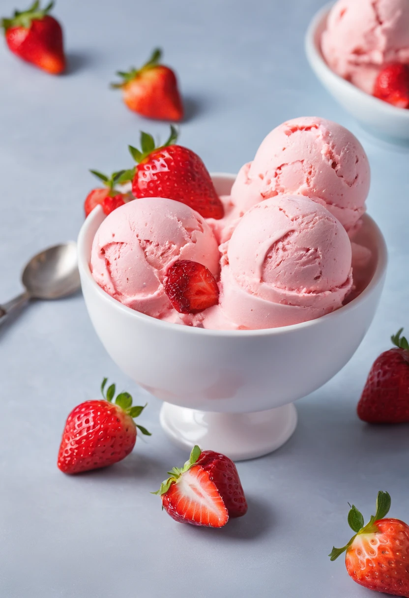 strawberry ice cream