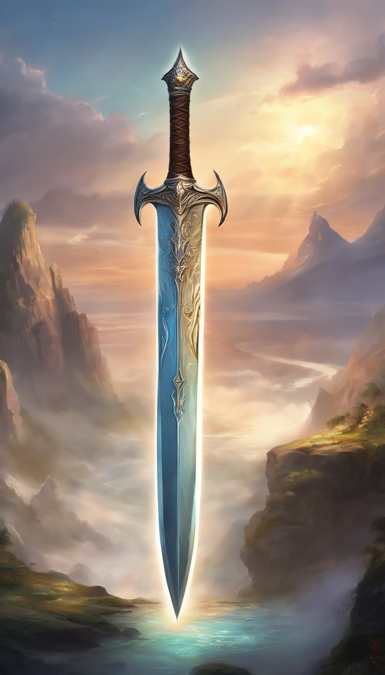 A large legendary sword with isthmus details