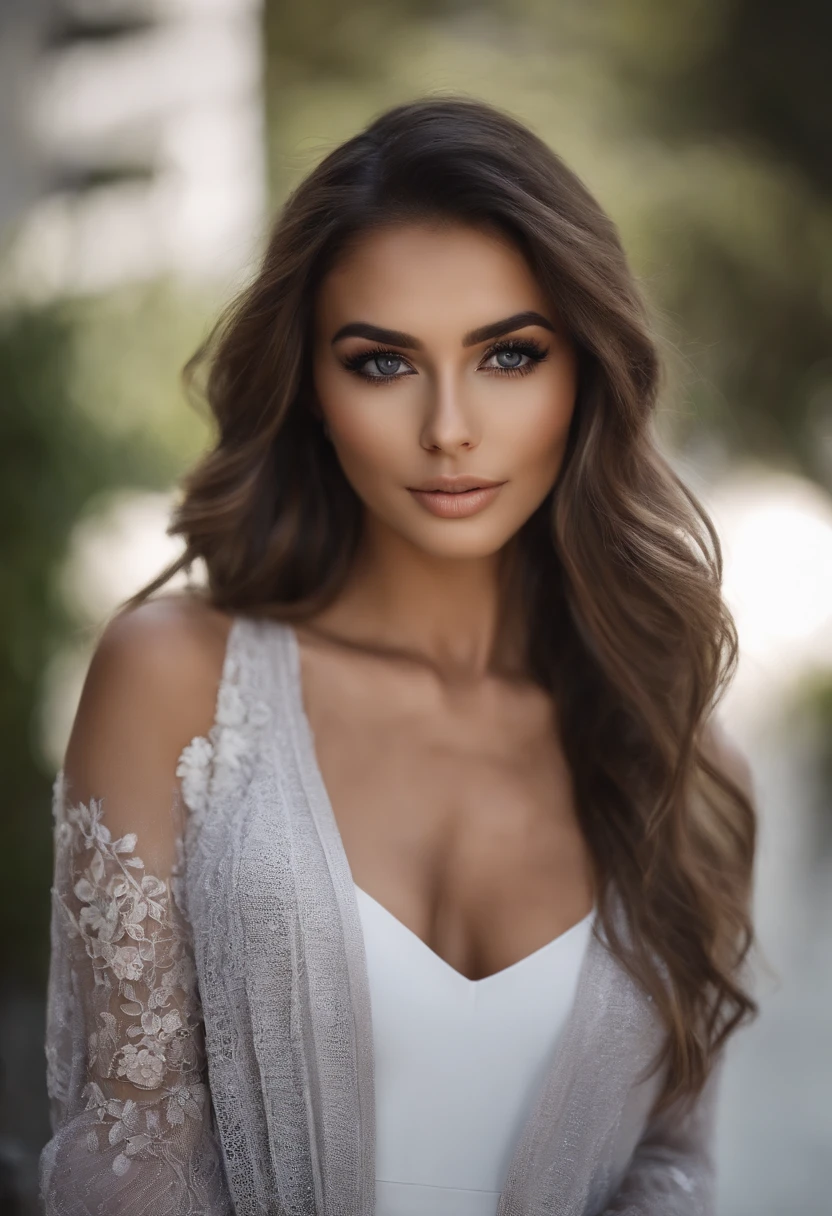 Femme Arafed complètement , fille sexy aux yeux noir, ultra réaliste, Méticuleusement détaillé, Portrait Sophie Mudd, cheveux bruns et grands yeux, Selfie d’une jeune femme, Dubai Eyes, Violet Myers, sans maquillage, maquillage naturel, Regarder directement la caméra, Visage avec Artgram, Maquillage subtil, Superbe photo du corps entier, debout dans la chambre, Buste de taille moyenne à grande, Voir à travers les sous-vêtements en dentelle