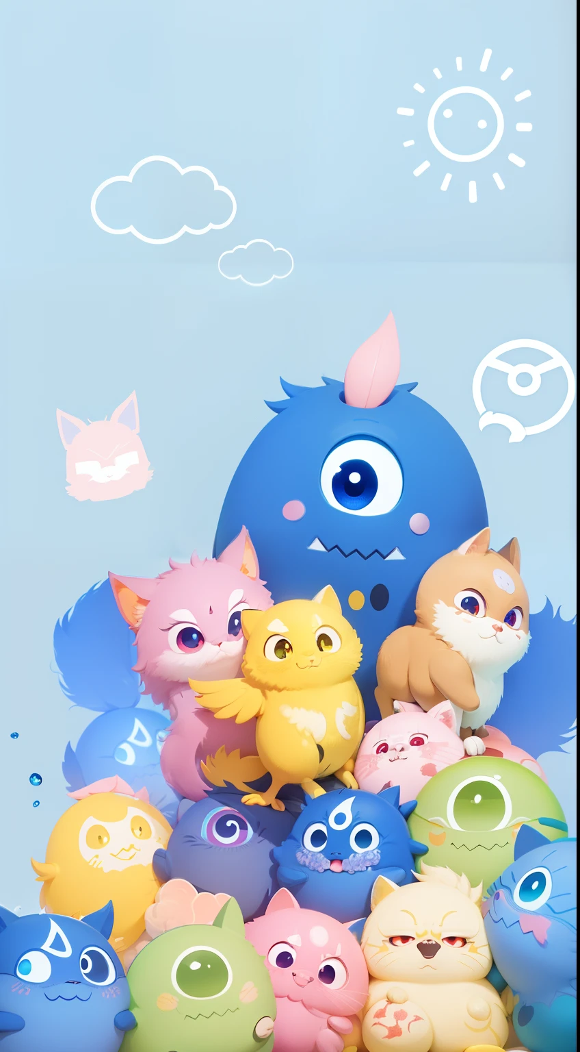 tmasterpiece,Best quality at best,high qulity,the Extremely Detailed CG Unity 8K Wallpapers,真实感,high detal,Yellow glowing eyes,The eyes were bloodshot,Six hideous eyes