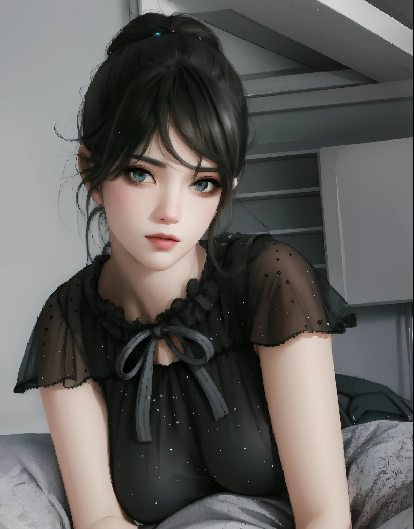 Masterpiece, Best quality, High quality, High definition, High quality texture, Highqualityshadow, High detail, Realistic, Cinematic light, side-lighting, Lens flare, Ray tracing, Sharp focus,