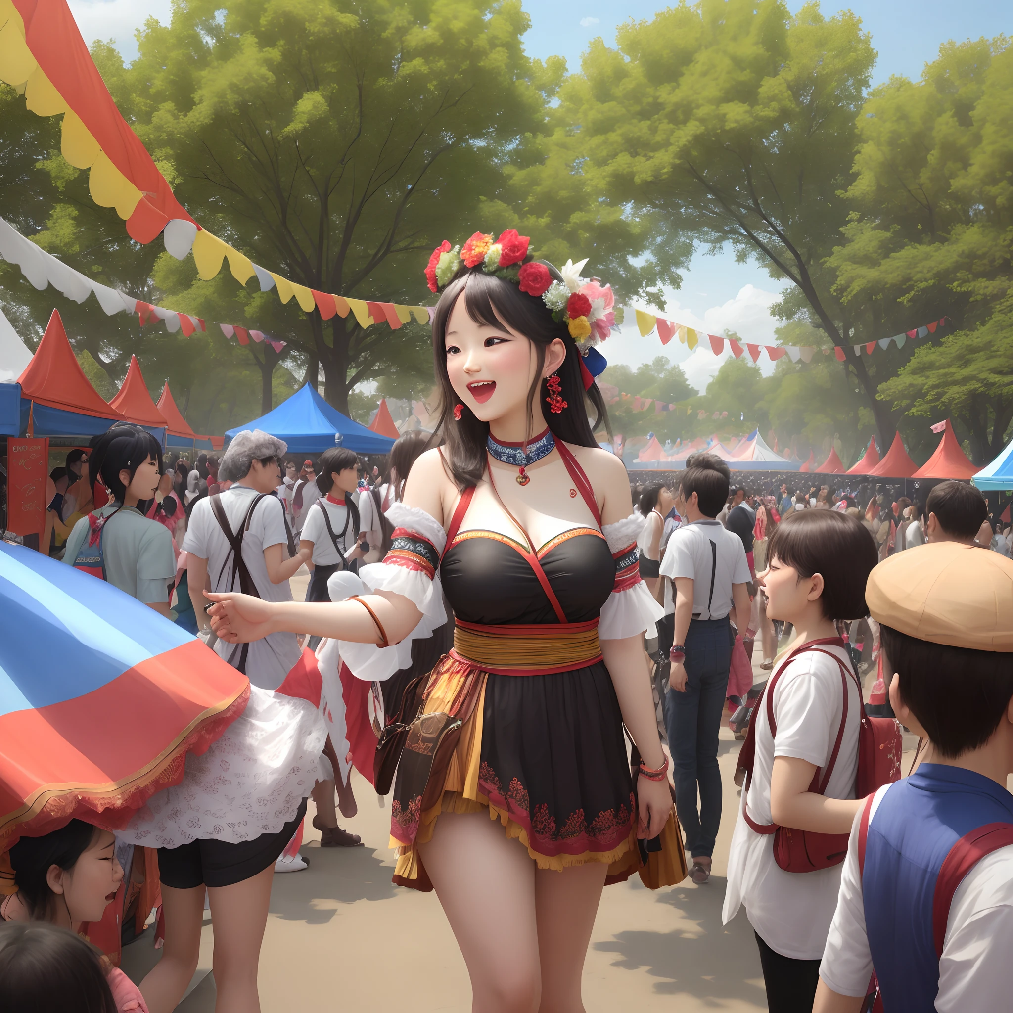 Festival at park