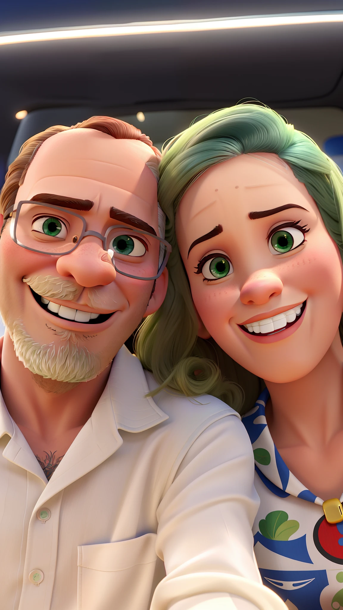 Casal estilo disney pixar melhor qualidade alta qualidade. Homem moreno cabelo comprido crespo barba e mulher loira olhos verdes cabelos longos lisos