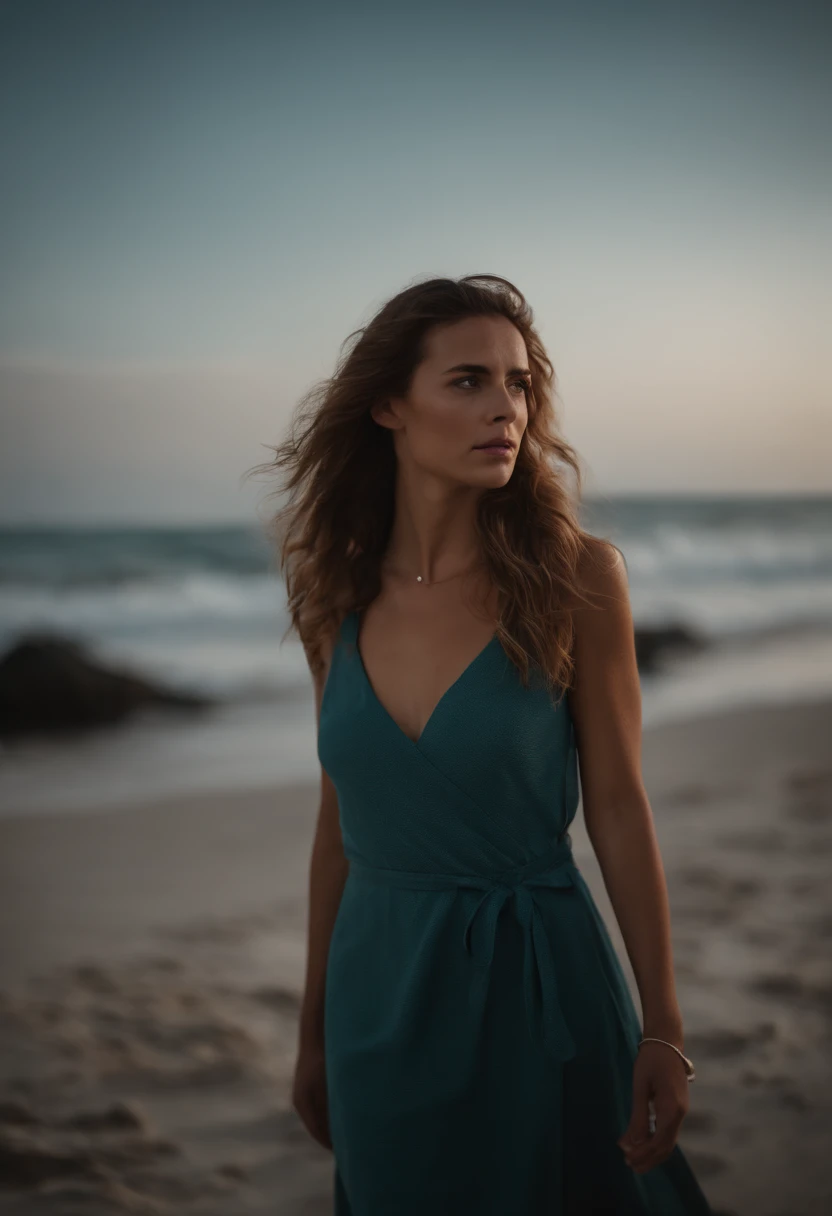 joana benedek on the beach