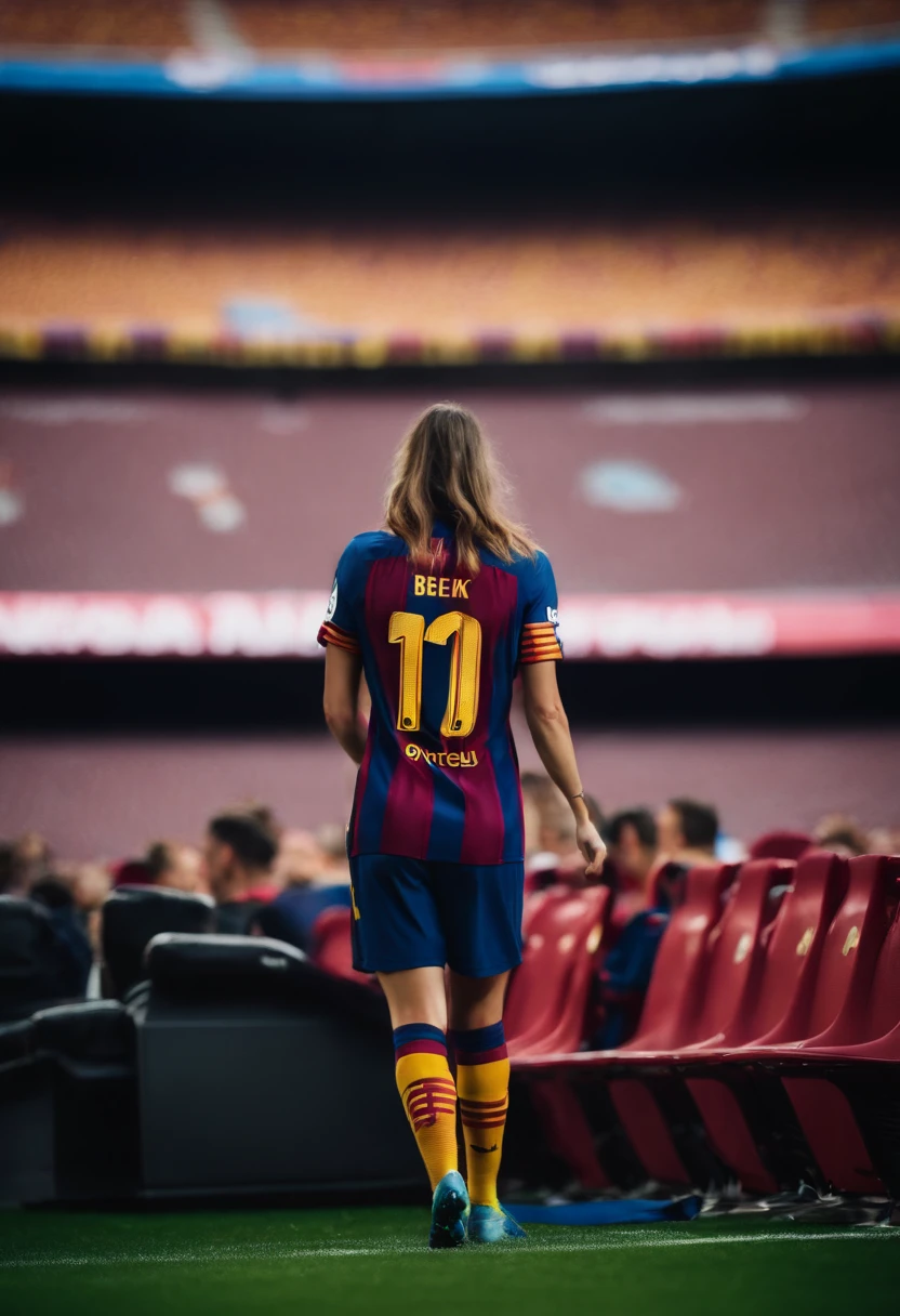 joana benedek in Camp Nou FC Barcelona