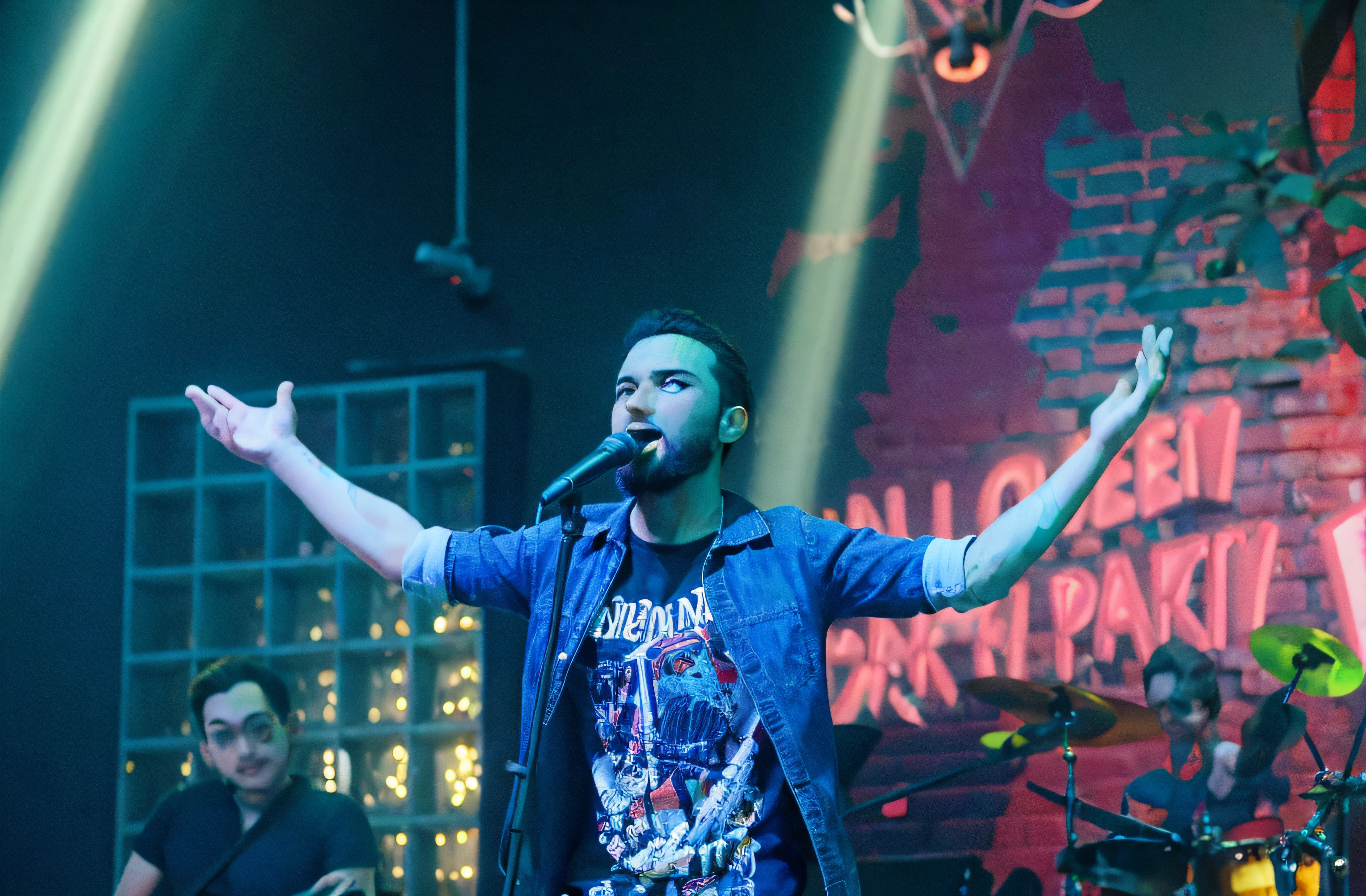 Homem cantando, melhor qualidade