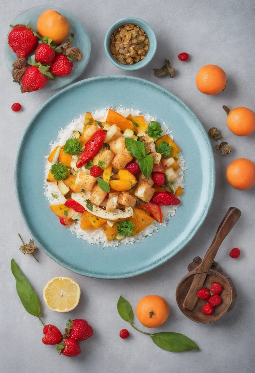 For food and cooking: Delicious meals and delicious foods.