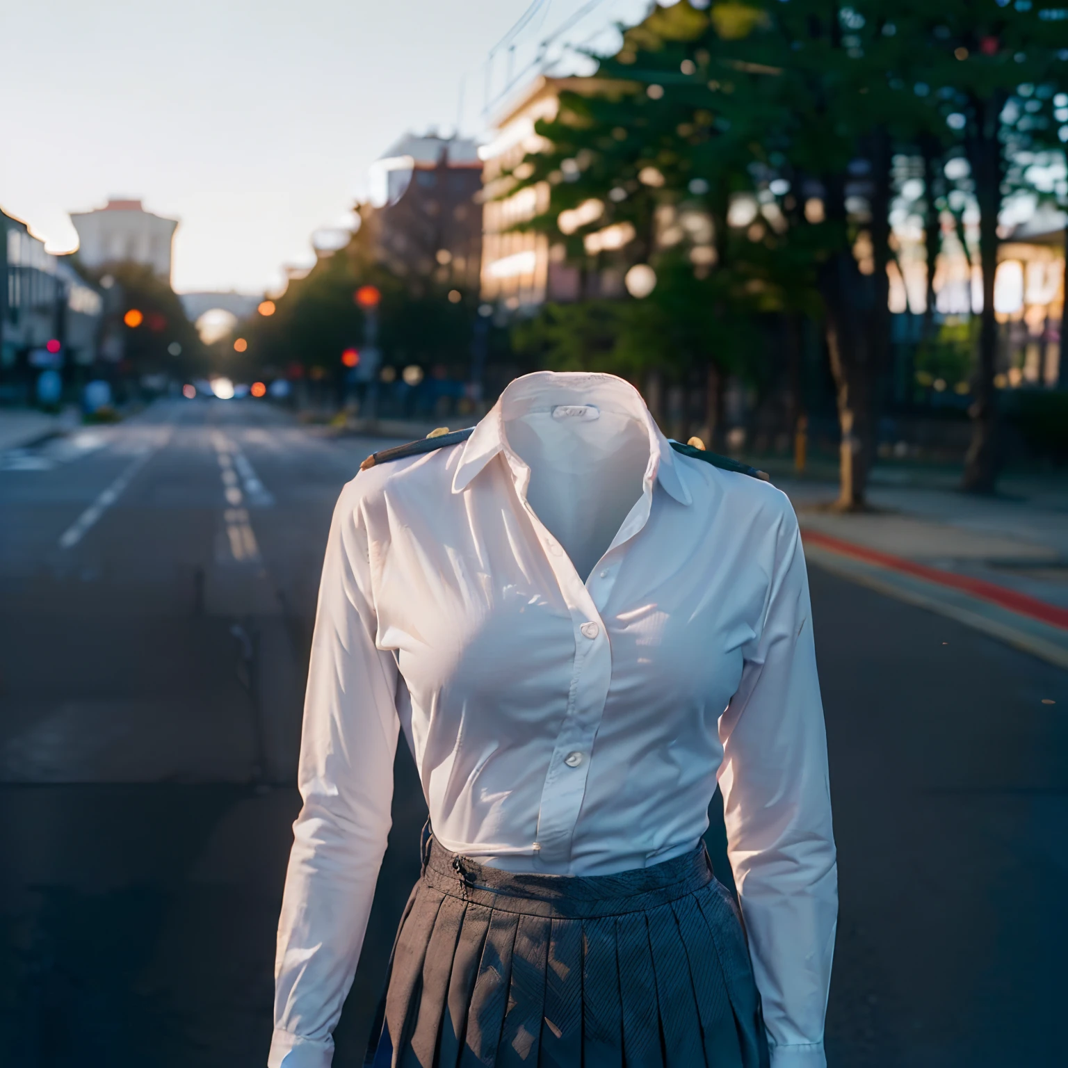 school uniforms, ((invisible, no humans:1.5, headless:1.5, handless, legless)), cute big breasts, (close-up to breast),
(8k, RAW photo, best quality, masterpiece:1.2), (realistic, photo-realistic:1.37),photon mapping, radiosity, ((Hasselblad photography)), physically-based rendering,