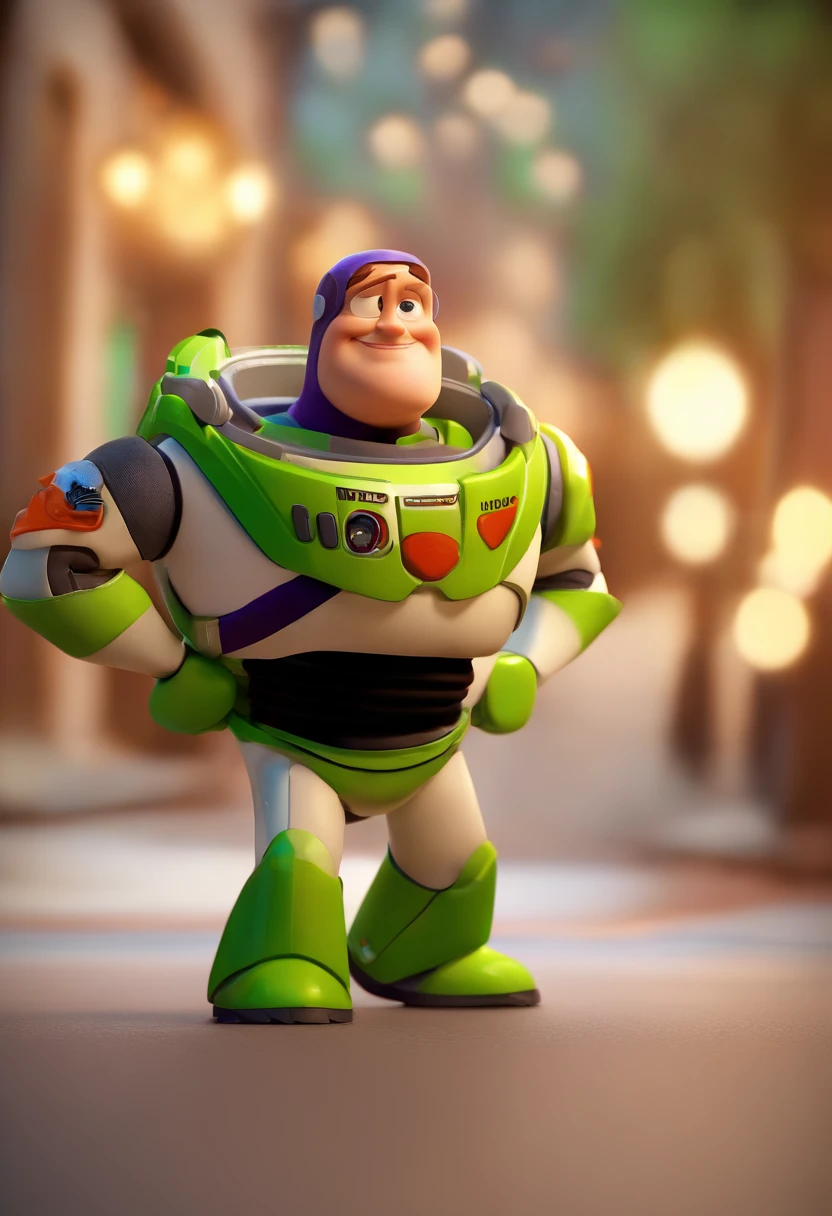 Personagem de desenho animado de um homem de camisa verde, um personagem animado, Caractere estilizado, animation style rendering, 3D estilizado, Arnold Maya render, 3 d render stylized, toon render keyshot, Personagem 3D, Personagem 3D, 3d rendering stylized, 3 d character render, personagem de desenho animado, Personagem de close up, Pose de personagem, (Estilo Pixar) (master part:1.2) (Bokeh) (best quality) (pele detalhada) (textura detalhada) (8k) (argila) (Cinematic lighting) (foco nítido，Senta e vaza a parte superior do corpo