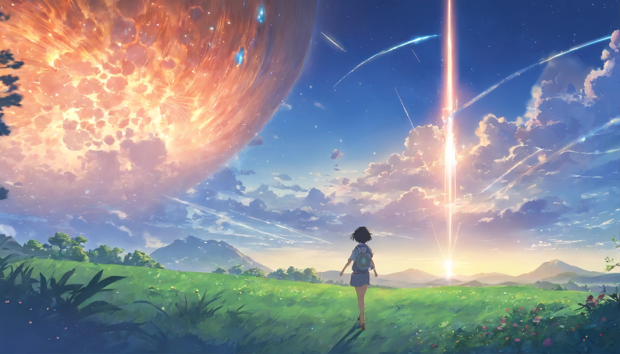 Meteorites fell to Earth
