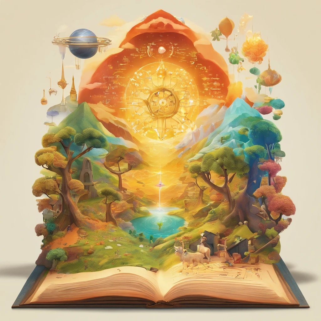 Crie um cartaz inspirado na Disney Pixar com o personagem sendo o Crie um cartaz inspirado na Disney Pixar com o personagem sendo envision a young apprentice, dressed in attire reminiscent of the inhabitants of Middle-earth, exploring a vast Excel map resembling an ancient parchment. The map is adorned with intricate details representing cells and formulas. The apprentice is surrounded by magical formulas that float in the air and transform into colorful charts around them. The setting is a lush version of Middle-earth, with green hills covered in flowers, crystal-clear streams, and a clear sky with vibrant clouds. The sunlight casts a golden radiance on the the apprentice, highlighting their expression of wonder as they discover the world of Excel. The colors are vibrant, with shades of green from the hills, blue from the sky, and the brilliance of magical formulas in shades of red, blue, and yellow. The art capturing the beauty and magic of Middle-earth, but with vivid colors that accentuate the joy. Ensure that the colors are bright, and that the details of the formulas stand out, creating an image that combines the atmosphere of "The Lord of the Rings" with the excitement of Excel exploration