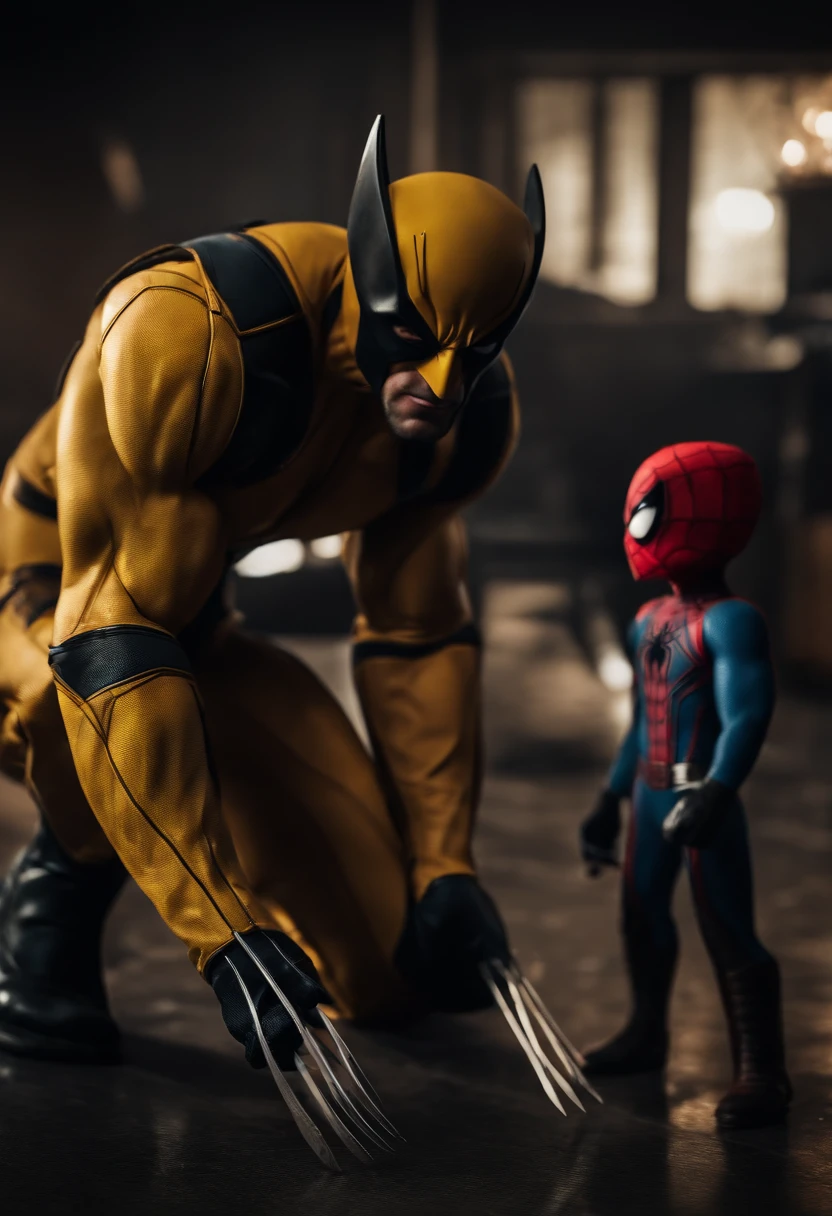 Wolverine vs Spiderman