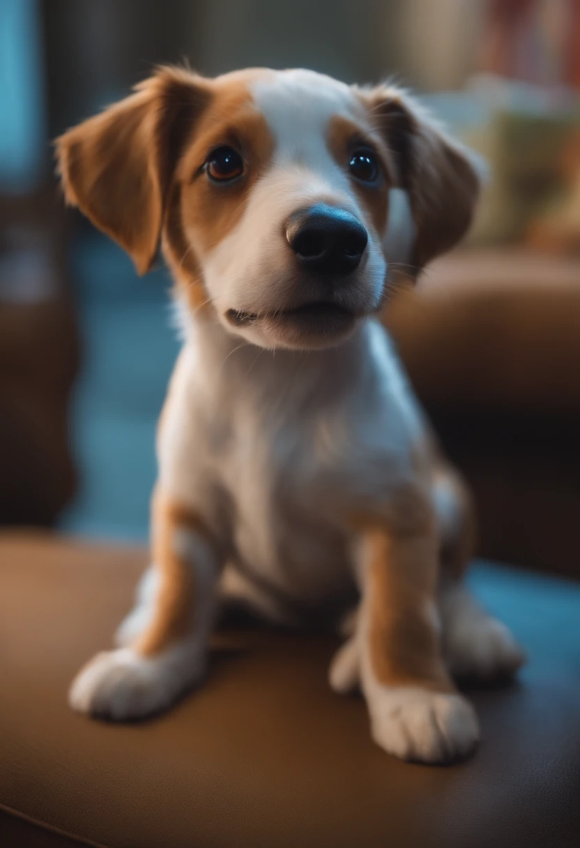 cachorro spliz alemao com estixo pixar