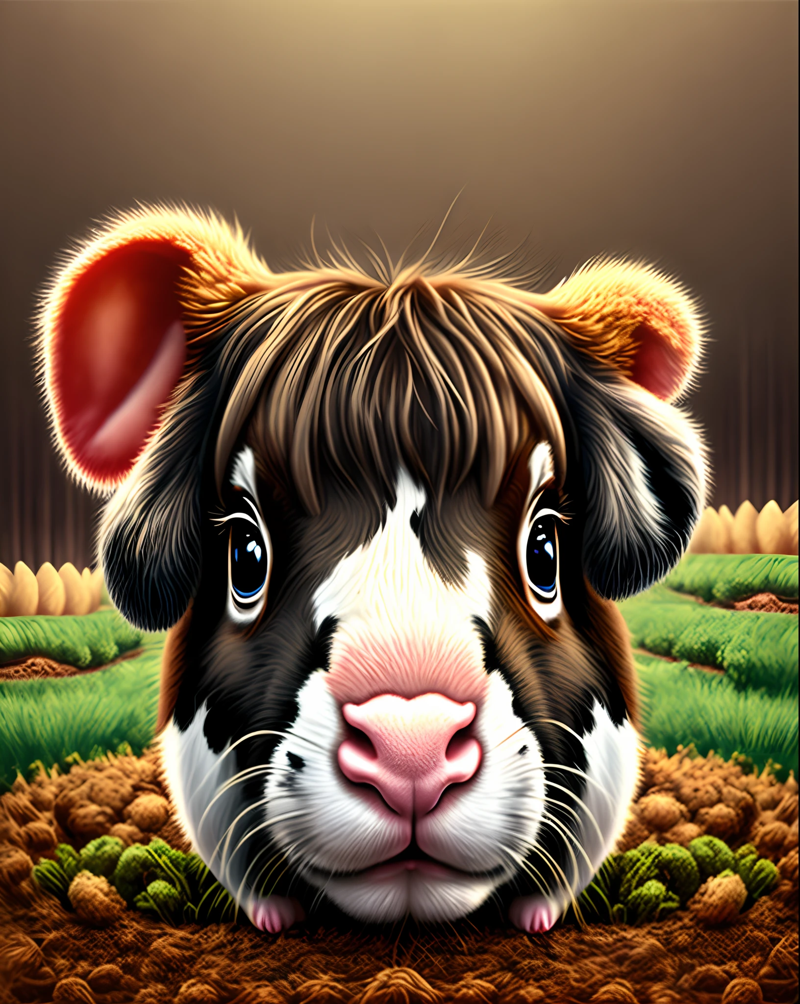 Carnivorous bunny cow