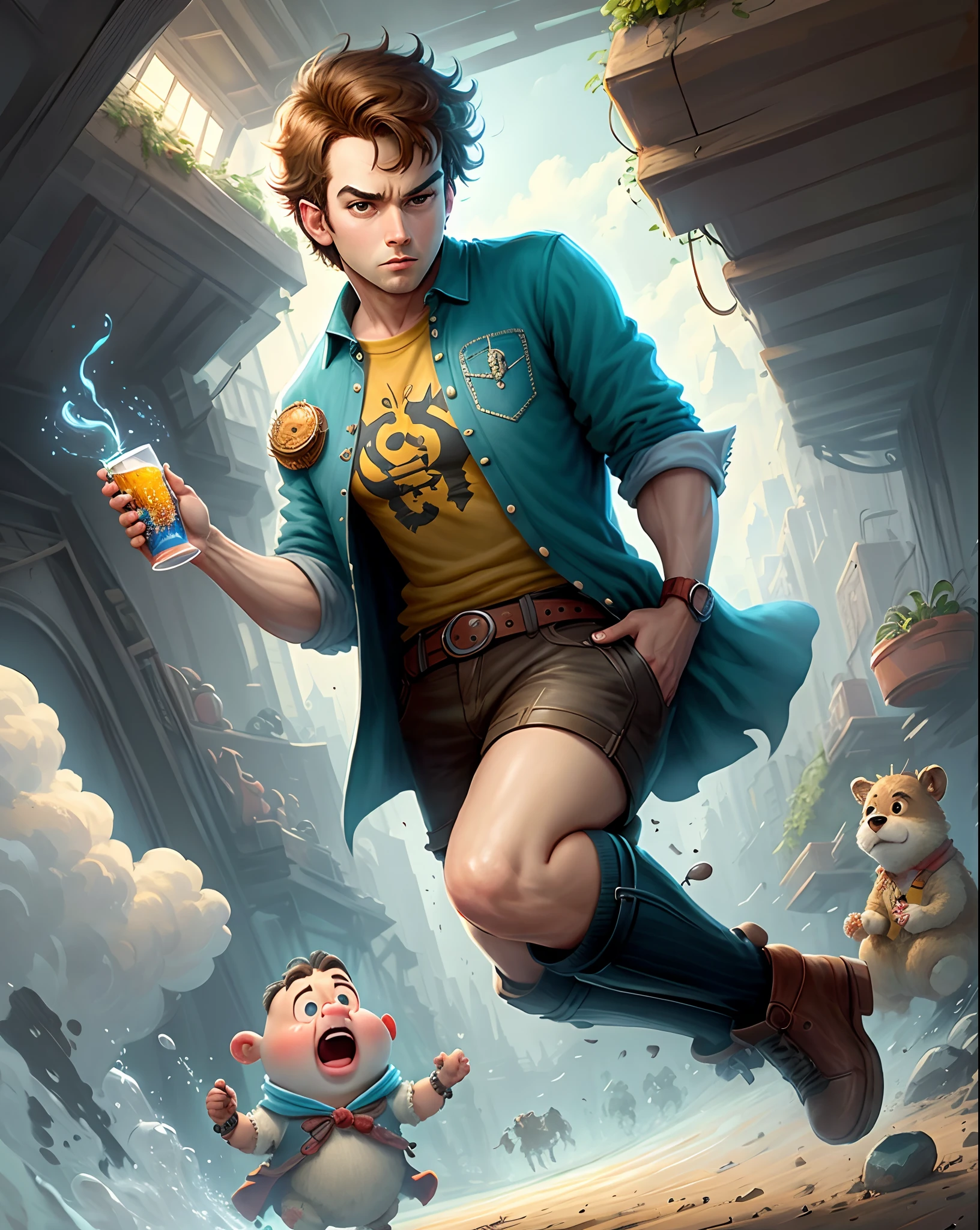 Create image pixar-stile feom Instagram @josemarcoslemes
