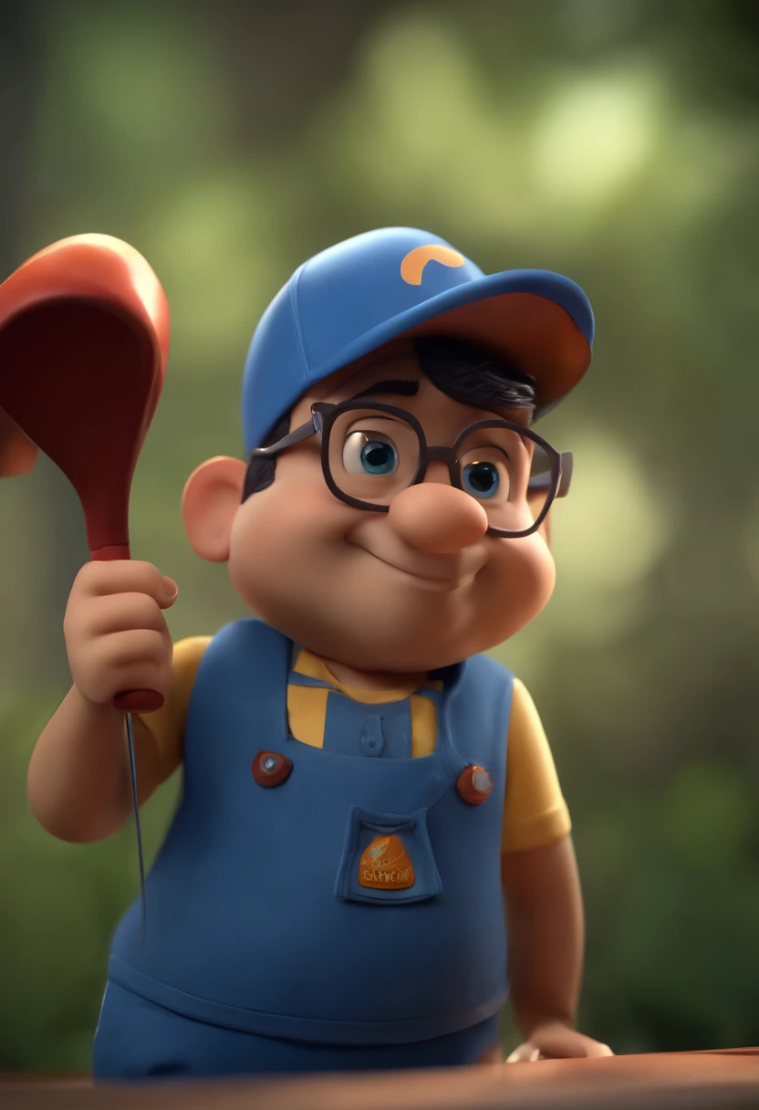 personagem dos desenhos animados de um homem com  camisa azul, animation character, Caractere estilizado, animation style rendering, 3D estilizado, Arnold Maya render, 3 d render stylized, toon render keyshot, Personagem 3D, Personagem 3D, 3d rendering stylized, 3 d character render, personagem de desenho animado, Personagem de close up, Pose de personagem,  (Estilo Pixar) (master part:1.2) (Bokeh) (best quality) (pele detalhada) (textura detalhada) (8k) (argila) (Cinematic lighting) (foco nítido