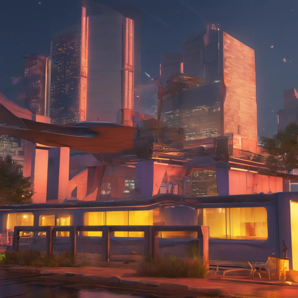 hyper realistic, textura realista, dramatic lighting, (best quality:1.1), profundidade de campo, noite, em uma cidade cyberpunk futurista, HDR, profundidade de campo rasa, luz ampla, alto contraste, Backlighting, florescer, brilhos leves, chromatic aberration, foco nítido, futuristic clothing, leather jacket, beleza512, Lnchuu,