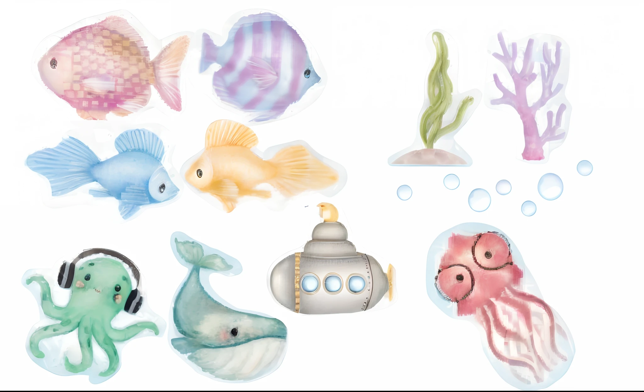 Existem muitos tipos diferentes de peixes e vida marinha, criaturas marinhas, Criaturas do Mar Profundo, Peixes, Tema Mar Profundo, criaturas marinhas tropicais, Aquatic Devices, peixes nadando, ver peixes nadando, submarino, Sob o Mar, fish squid and jellyfish, peixes nadando ao redor, inimigos do mar, no mar, Peixes joia, Seapunk, no oceano, peixes perdidos