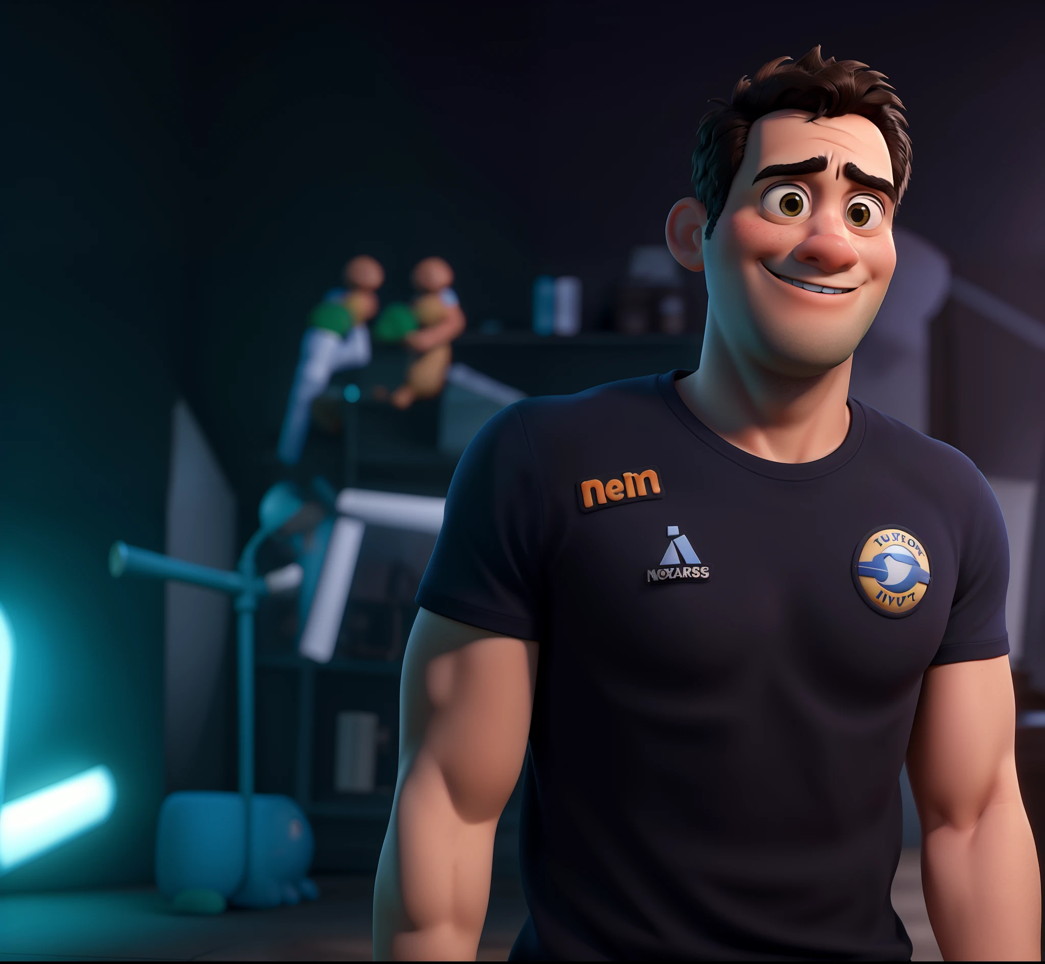 Foto no estilo 3d pixar cartoon, na maior qualidade, melhor qualidade