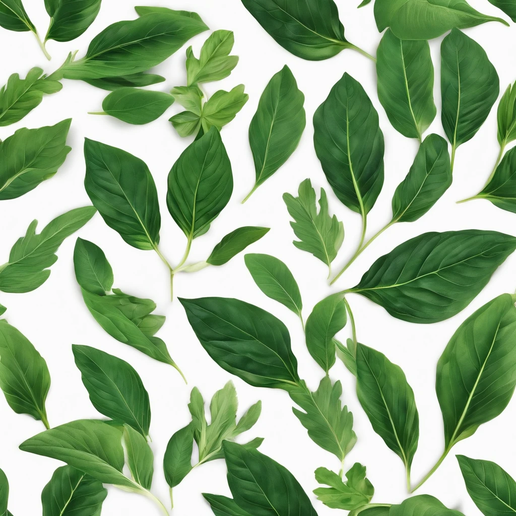 There is a green leaf with a white background, folha verde, folha, Folhas, folhas grandes, Folhas, folhas e caules grandes, esmeralda, Architectural and Tom Leaves, verdura), hegre, basil leaves instead of leaves, hera, eucalipto, folhas de microchip, folhas verdes, basil, folhagem, armadilha de folhas, folhas grandes, feito de folhas, planta verde