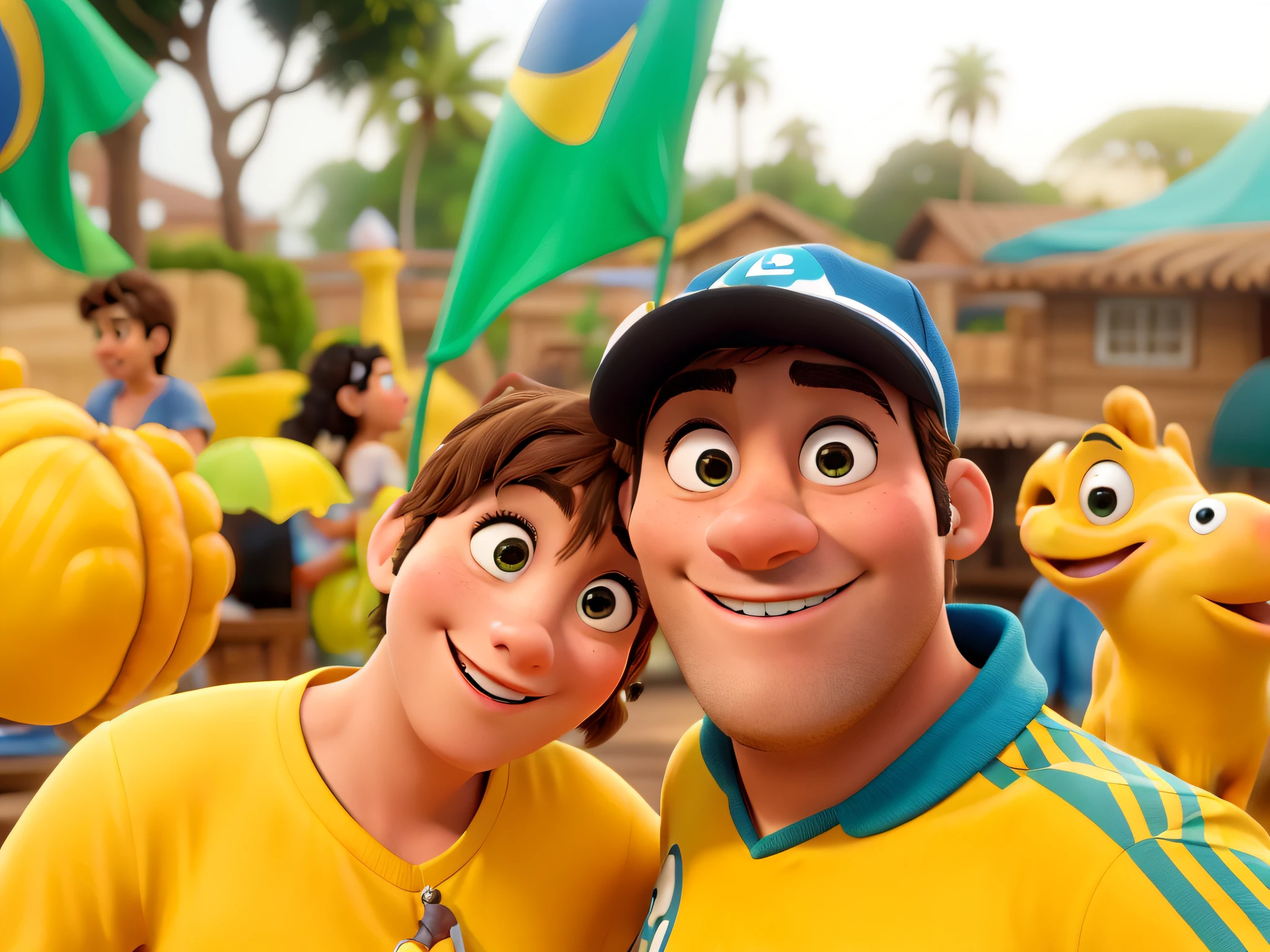 Obra-prima, de melhor qualidade, casal apaixonado como filme Disney pixar