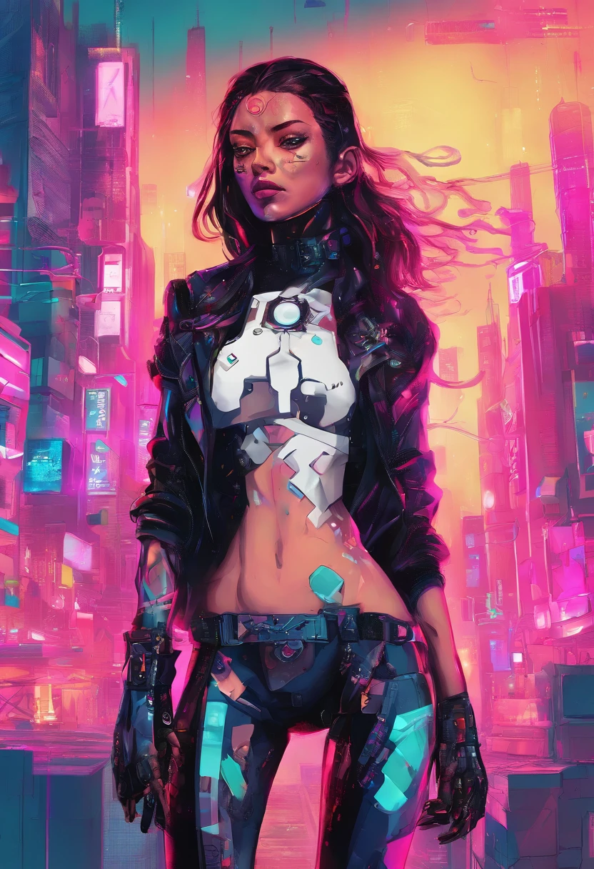 (absurdos, Altas Resoluciones, Ultra detallado), 1girl, signo zodiacal - Diosa Aries , solamente, maduro, barroco, vestido largo, manga larga, elegante, De color, highest detailed, Parte superior del cuerpo , Cabello al atardecer . ojos de fuego . valiente, voluntarioso, productivo, Rostro humanitario emprendedor .